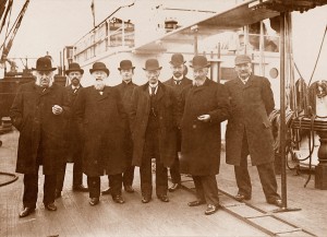 10z G.Gerarda,20-4-1905,vlak voor de maiden voyage, Jan Smit,Van Halewijn,Kees Smit,H.v.d.Horst v.Hil jr,Pieter,Frits Smit jr,Hendrik Smit,kapt.Joh.Kuypers