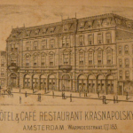 Krasnapolsky als koffiehuis rond 1860